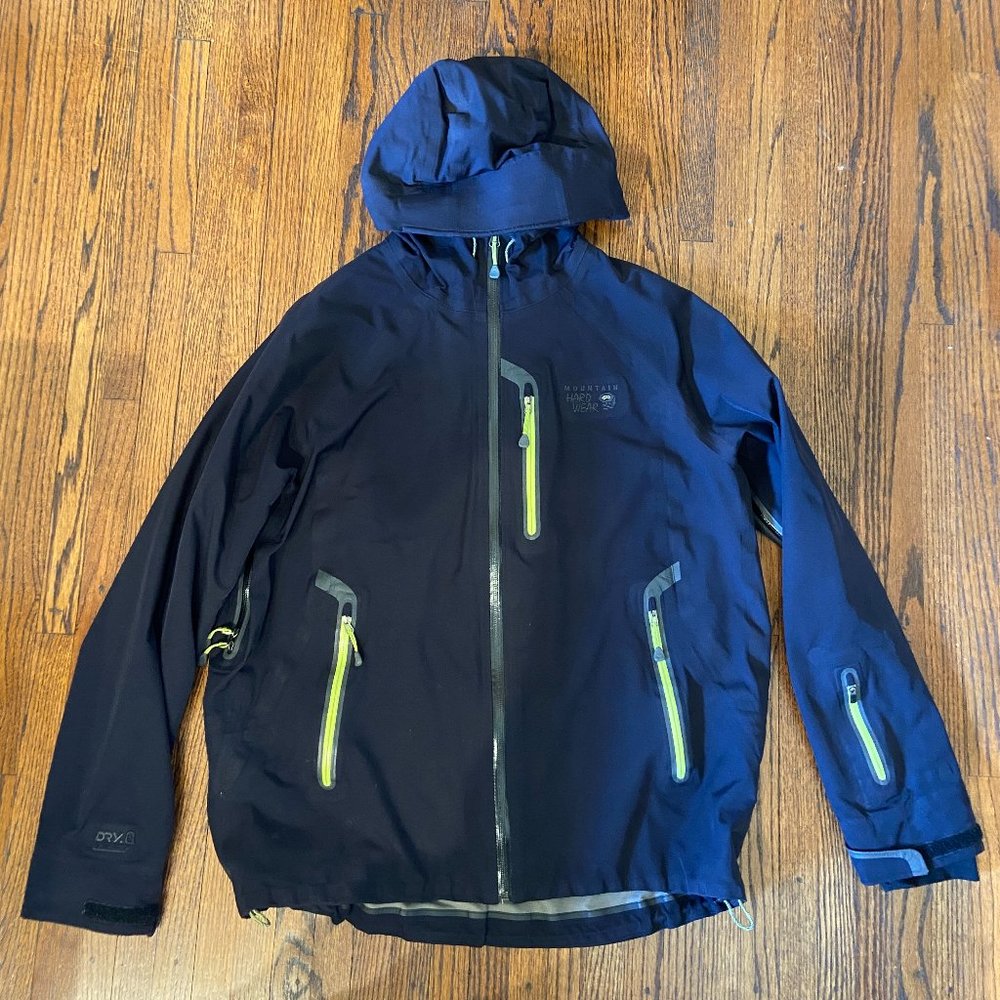 Mens Dry Q Elite - Mountain Hardwear Jacket - Size L